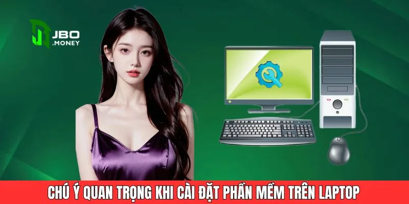 Chú ý quan trọng khi cài đặt phần mềm trên laptop