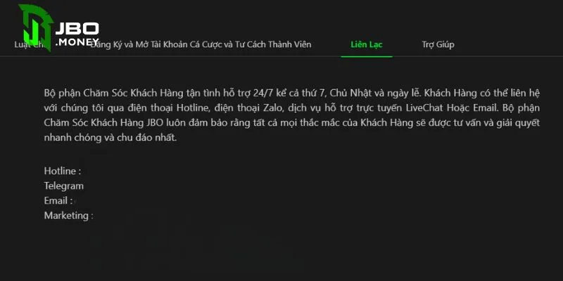 Khách hàng lưu ý chỉ sử dụng các kênh liên hệ chính thức