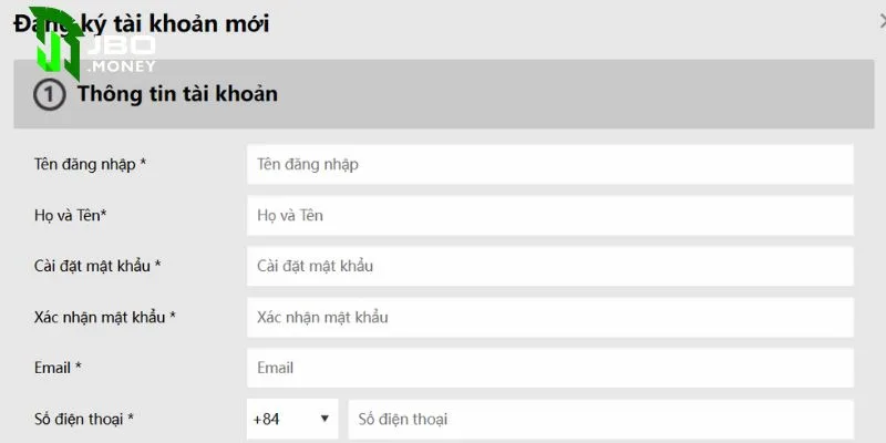 Thông tin bạn cần cung cấp khi mở tài khoản đại lý